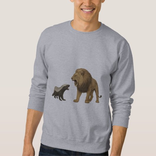Lass deine Wut raus Sweatshirt (Vorderseite)
