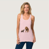 Lass deine Wut raus Tank Top (Vorderseite Vollansicht)