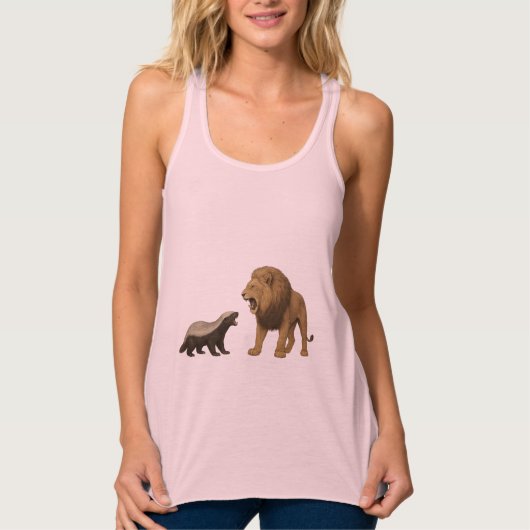 Lass deine Wut raus Tank Top (Vorderseite)