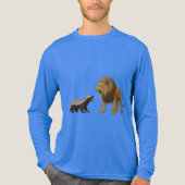 Lass deine Wut raus Tri-Blend Shirt (Vorderseite)
