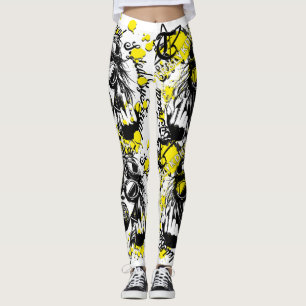 Lass deinen Ausdruck durch deine Mode Leggings