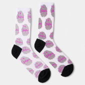 Lass deinen Ausdruck durch deine Mode Socken (Rechts)