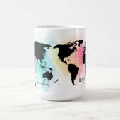Lass deinen Feet-Wander Kaffeetasse (Mittel)