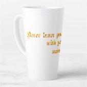 Lass deinen Freund nie bei deinem Mann. Milchtasse (Linke Ecke)