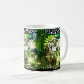 Lass deinen Geistführer dir (grün) Kaffeetasse (VorderseiteRechts)