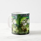 Lass deinen Geistführer dir (grün) Kaffeetasse (Vorderseite Links)