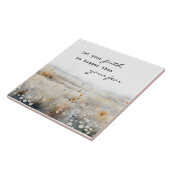 Lass deinen Glauben größer als Angst Christlicher  Fliese (Seite)