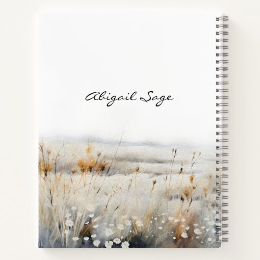 Lass deinen Glauben größer als Angst Christlicher Notizblock (Rückseite)