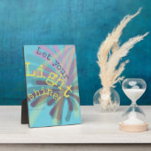 Lass deinen Lichtschacht Fotoplatte (Seite)