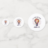 Lass deinen Lichtschacht Konfetti (Vorderseiten)