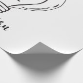 Lass deinen Lichtschein mit Gottes Lantern Geschenkpapier (Ecke)