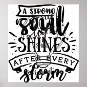 Lass deinen Lichtschein mit Gottes Lantern Poster (Vorne)