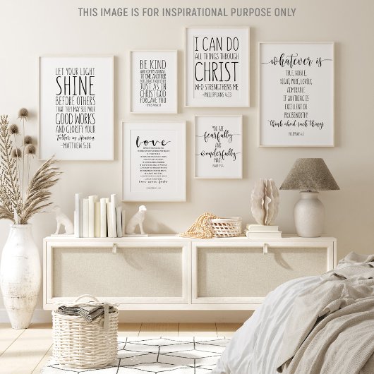 Lass deinen Lichtschimmer vor anderen, Matthew 5:1 Poster