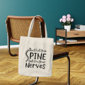 Lass deinen Rücken nicht auf Nerves Chiropraktor. Tragetasche