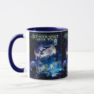 Lass deinen Spirit Guide You(blau) Tasse