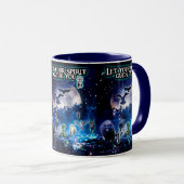 Lass deinen Spirit Guide You(blau) Tasse (VorderseiteRechts)