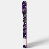 Lass Deinen Träumen Blossom - Lila Muster blush Case-Mate iPhone Hülle (Rückseite / Links)