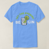 Lass dem Abend sei ein lustiges Barkeeper Geschenk T-Shirt (Design vorne)