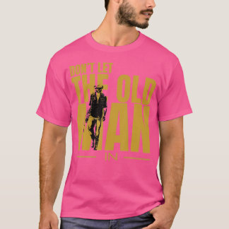 Lass dem alten Mann nicht mit dem Vintagen zu lauf T-Shirt