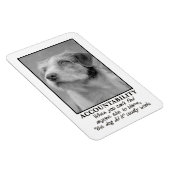 Lass dem Hund die Schuld für deine Furzen Magnet (Rechte Seite)