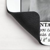 Lass dem Hund die Schuld für deine Furzen Mousepad (Ecke)