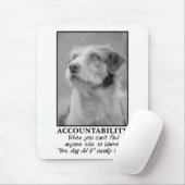 Lass dem Hund die Schuld für deine Furzen Mousepad (Mit Mouse)