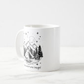 Lass den Adventure Begin! Tasse des individuell an (Vorderseite Links)