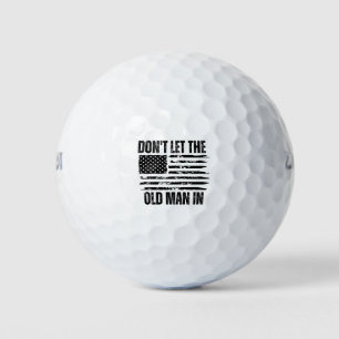 Lass den alten Mann nicht herein Vintage-amerikani Golfball