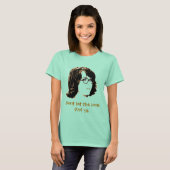 Lass den Ausseher nirgends. T-Shirt (Vorne ganz)