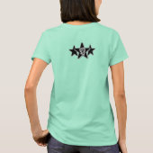 Lass den Ausseher nirgends. T-Shirt (Rückseite)