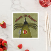 Lass den Drachen frei! Digitale Kunst Serviette (Beispiel)