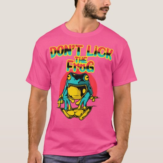Lass den Frosch nicht los T-Shirt (Vorderseite)