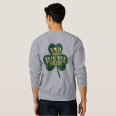 Lass den Hoppiness Begin Funny St Patrick's Day Sweatshirt (Schwarz voll)