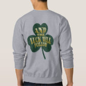 Lass den Hoppiness Begin Funny St Patrick's Day Sweatshirt (Rückseite)