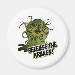 Lass den Kraken frei Magnet