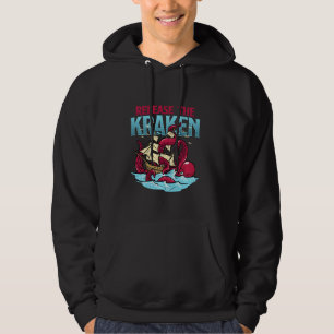 Lass den Kraken frei! Zombi October Zombies Ship L Hoodie