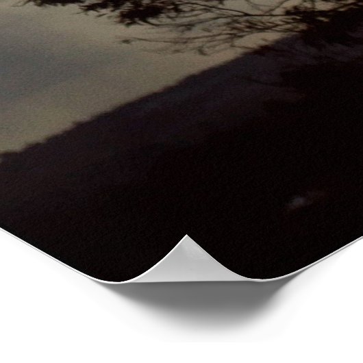 Lass den Lichtschacht. Poster (Ecke)