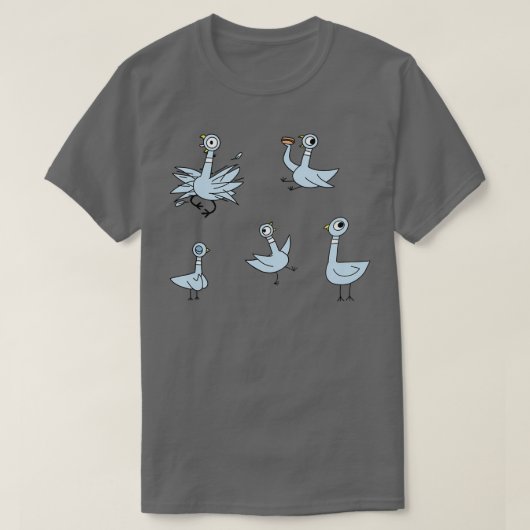 Lass den Pigeon Drive den Bus 11 T-Shirt (Design vorne)