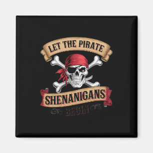 Lass den Piraten-Shenanigans, wie ein Pirat zu red Magnet