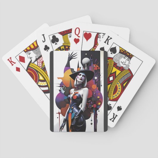 Lass den Power von Witchcraft Compel You - Ken Gag Spielkarten (Rückseite)