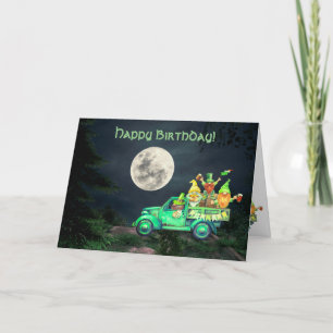 Lass den Shenanigans Begin Happy Birthday Karte