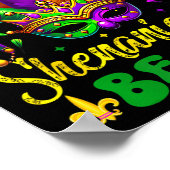 Lass den Shenanigans Begin Mardi Gras 2025 Kinder  Poster (Ecke)