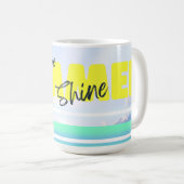 Lass den Sommer leuchten Tasse (VorderseiteRechts)