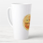 Lass den Sonnenschein herein Sonne Milchtasse (Linke Ecke)