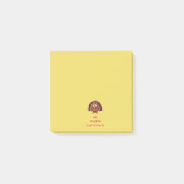 Lass den Truthühnern nicht nach unten - Latein Pos Post-it Klebezettel