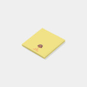 Lass den Truthühnern nicht nach unten - Latein Pos Post-it Klebezettel (angewinkelt)