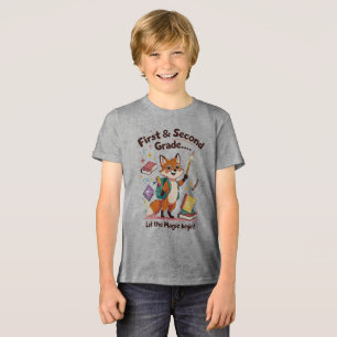 Lass den Zauberbeginn - Erste und zweite Stufe zur Tri-Blend Shirt