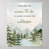 Lass der Abenteuer Begin Woodland Envelope Station Poster (Vorne)