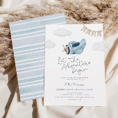 Lass der Adventure Begin Baby-Dusche Einladung