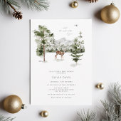 Lass der Adventure Begin Baby-Dusche Einladung